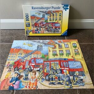 100-Piece Ravensburger Fire Department Puzzle 🧑‍🚒